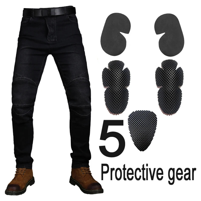 Protective Riding Jeans CE Level 1/2 Armor