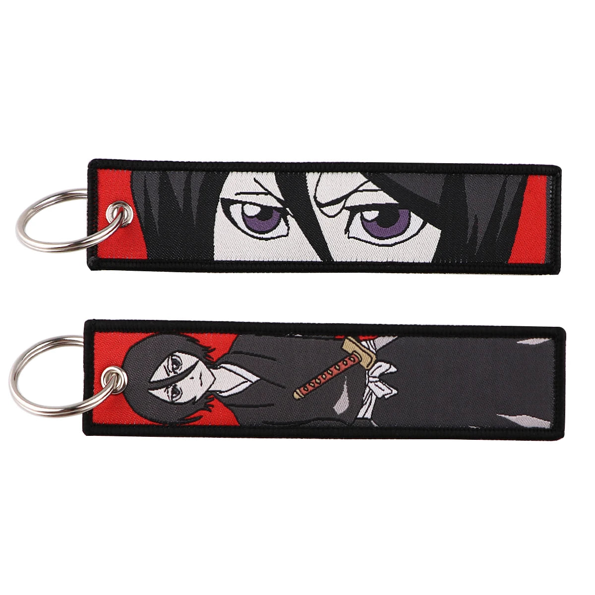 Anime Character Embroidery Key Chain