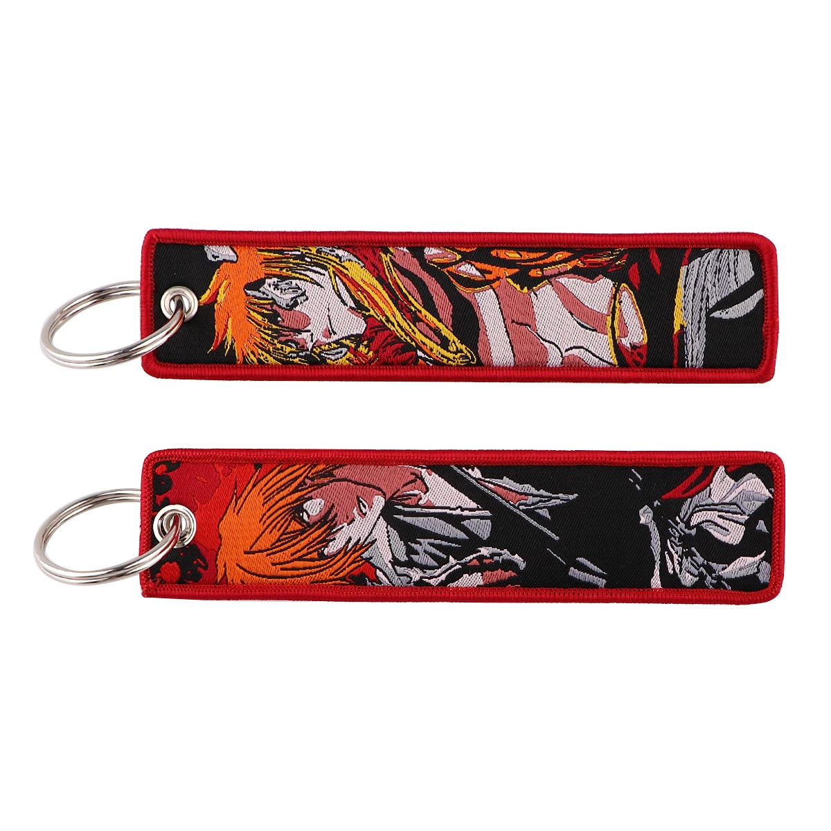 Anime Character Embroidery Key Chain