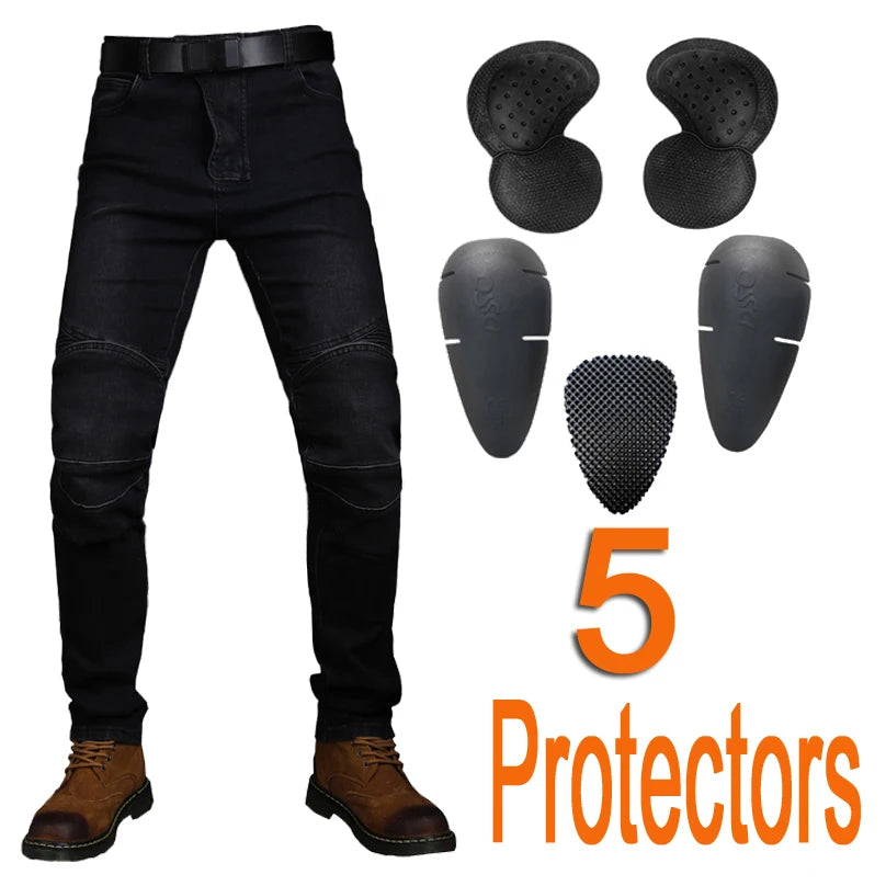 Protective Riding Jeans CE Level 1/2 Armor