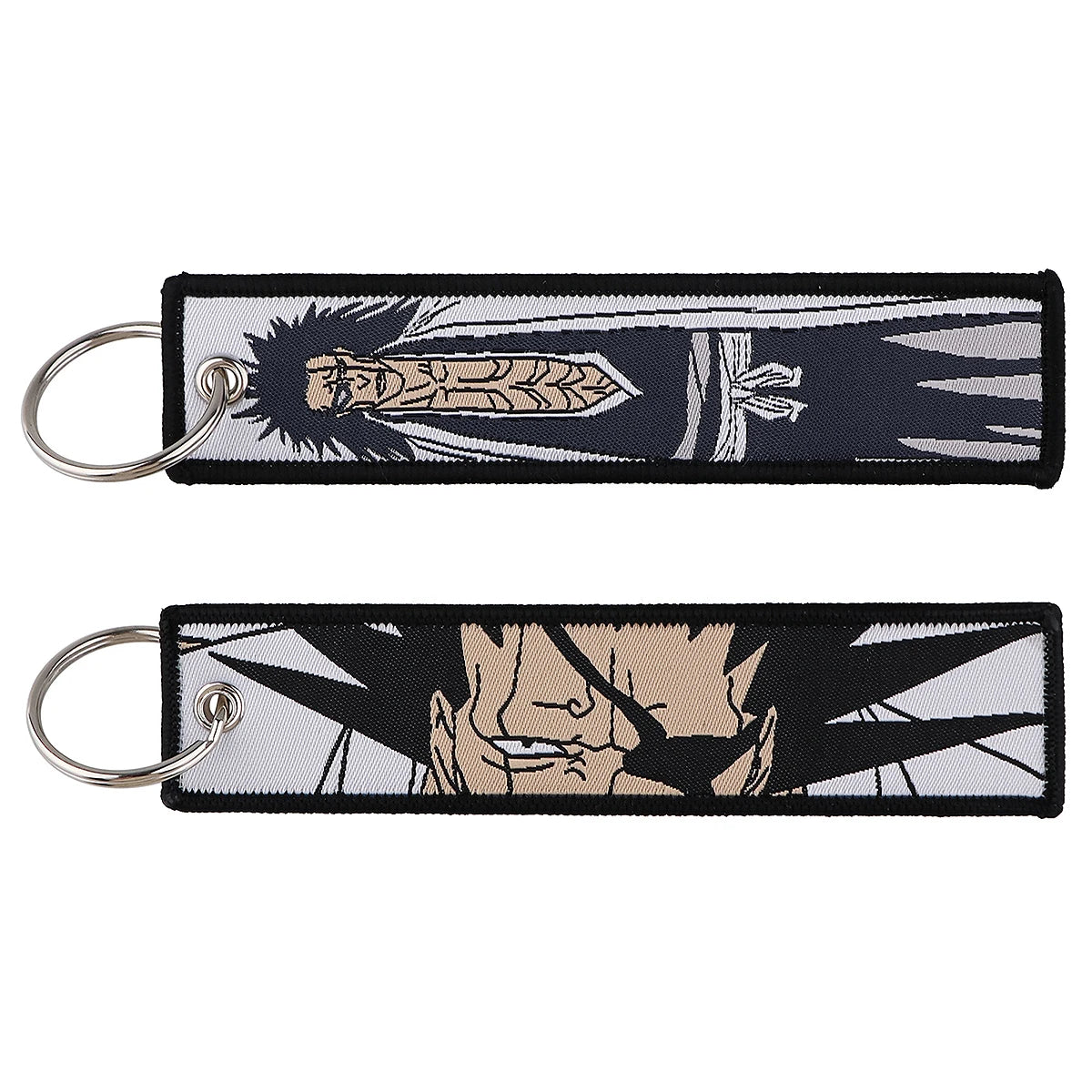 Anime Character Embroidery Key Chain