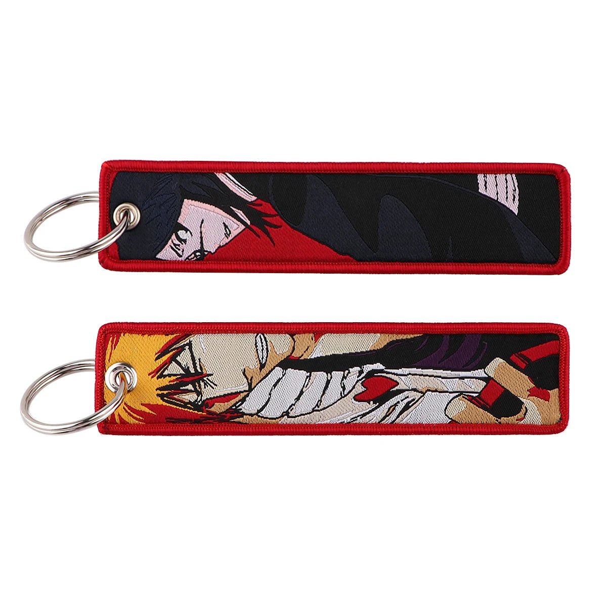 Anime Character Embroidery Key Chain