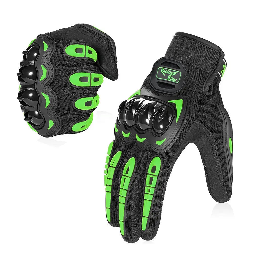 Motorcycle Racing Gloves with Palm Grip