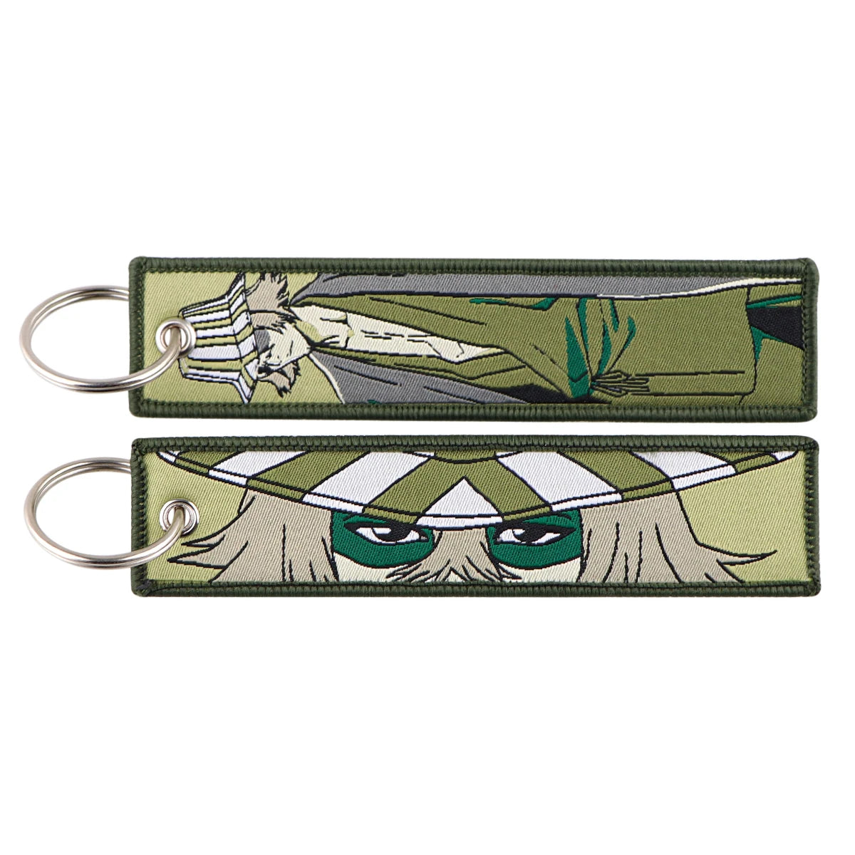 Anime Character Embroidery Key Chain