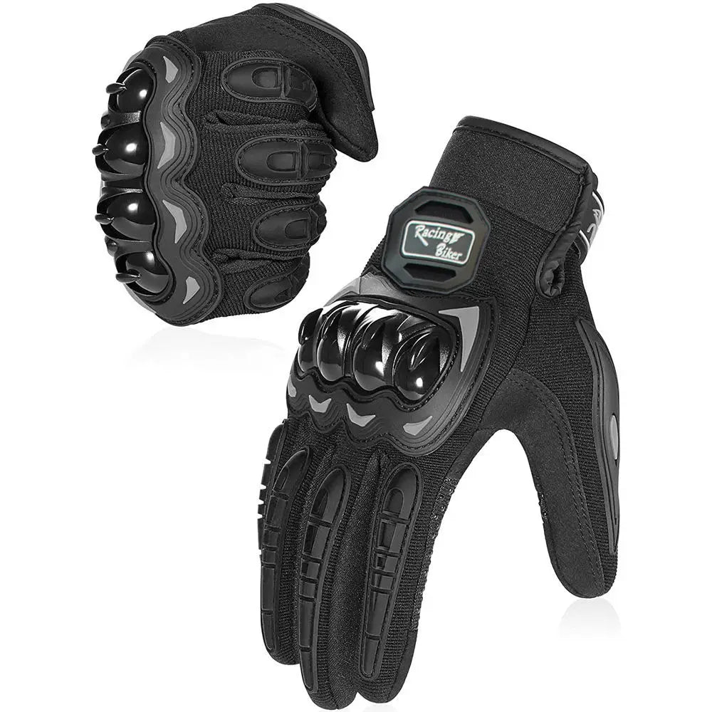 Motorcycle Racing Gloves with Palm Grip