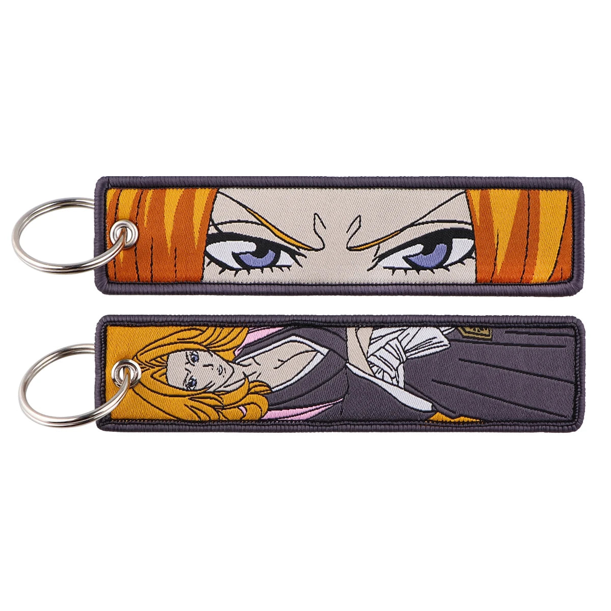 Anime Character Embroidery Key Chain