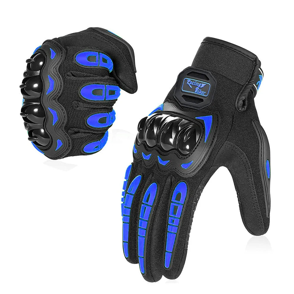 Motorcycle Racing Gloves with Palm Grip