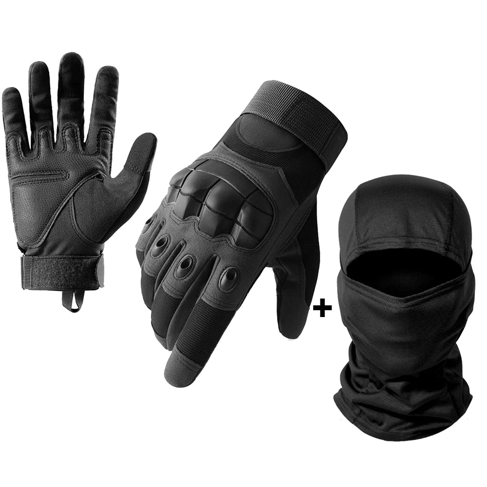 Men's Full Finger Glove and Mask Set