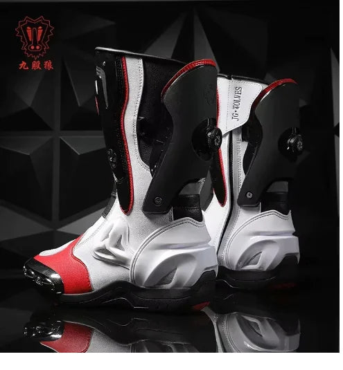 High-Quality Motorcycle Racing Boots DOT Approved