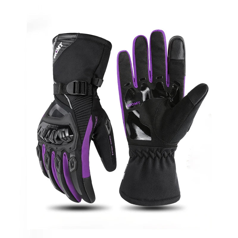 Waterproof Touch Screen Motorcycle Gloves with PE Shell