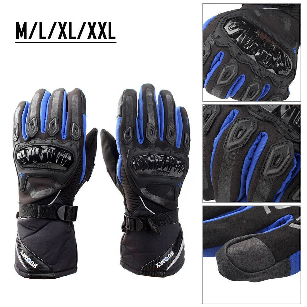 Waterproof Touch Screen Motorcycle Gloves with PE Shell