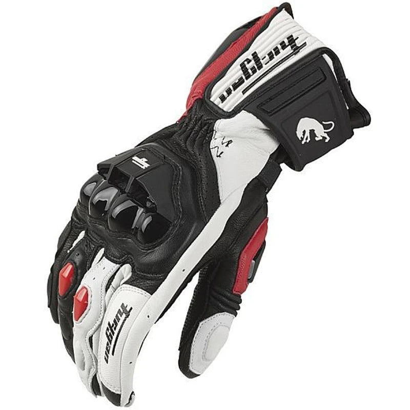 AFS 18 Motorcycle Riding Leather Carbon Fiber Gloves