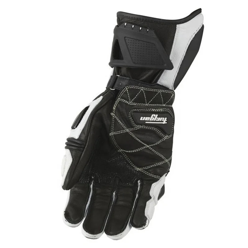 AFS 18 Motorcycle Riding Leather Carbon Fiber Gloves