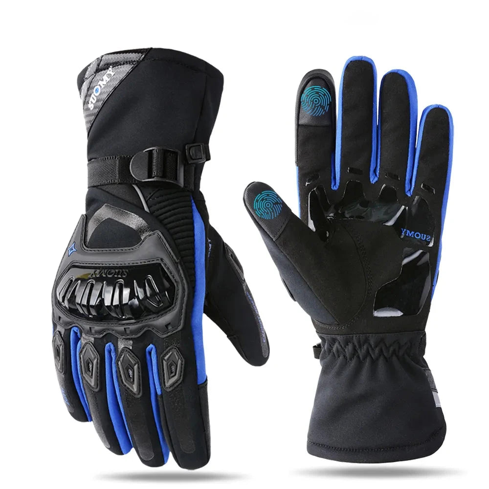 Waterproof Touch Screen Motorcycle Gloves with PE Shell
