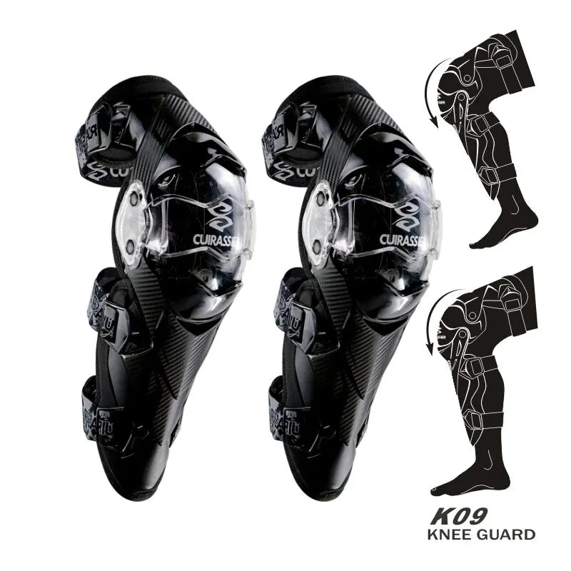 CUIRASSIER Motorcycle Kneepads CE Approved