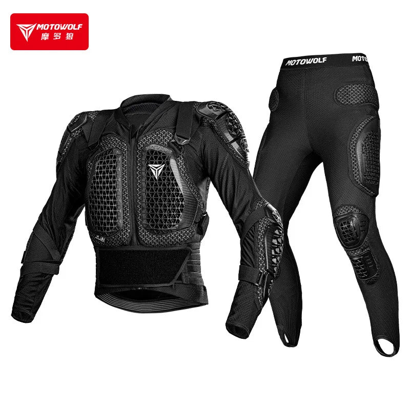 Men Motocross Body Armor CE Certified Protective Set