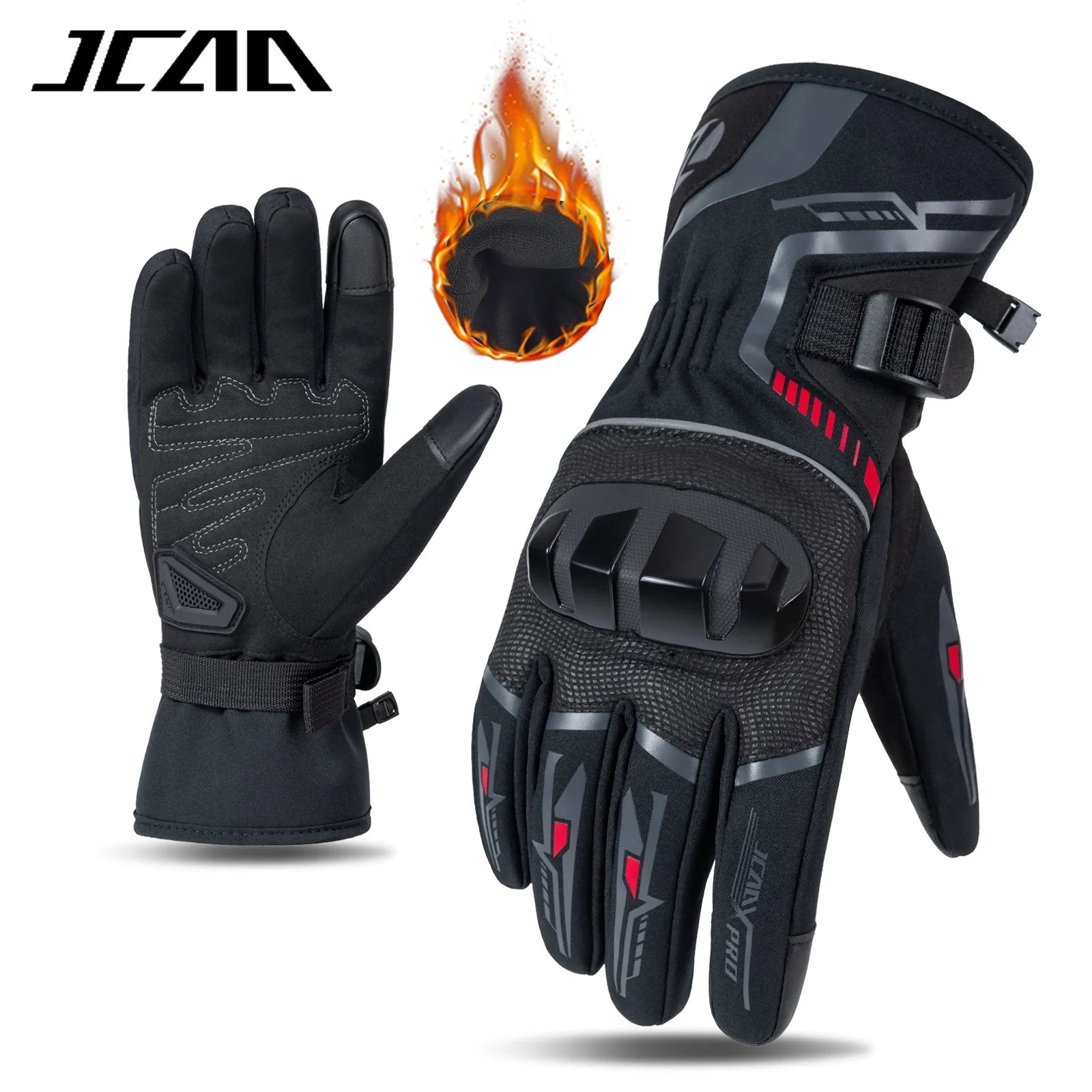Winter Motorcycle Gloves Windproof and Touch Screen Use