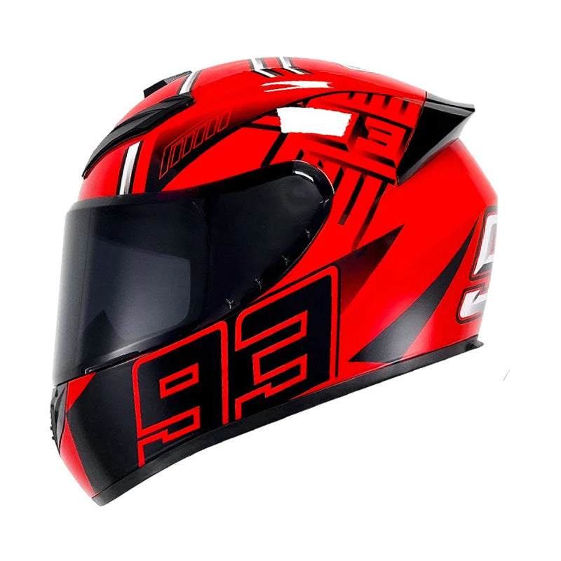 DOT Unisex Motorcycle  Full Face Helmet