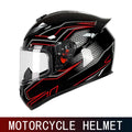 DOT motorcycle full face helmet men and women
