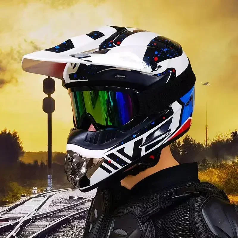 Youth Children Motocross Off-road Helmet DOT Certified
