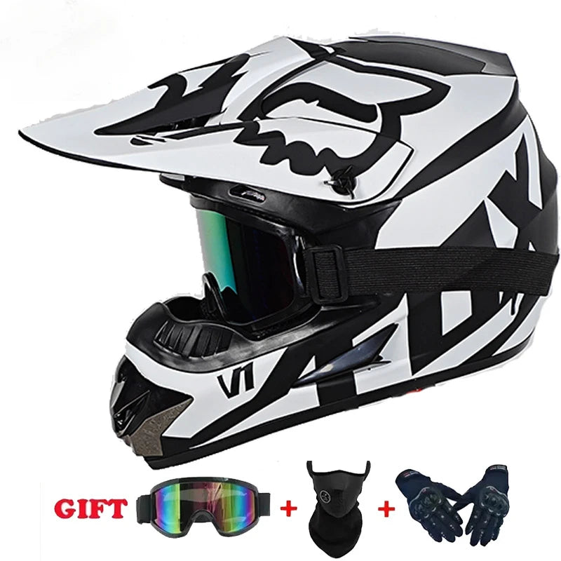 Youth Children Motocross Off-road Helmet DOT Certified