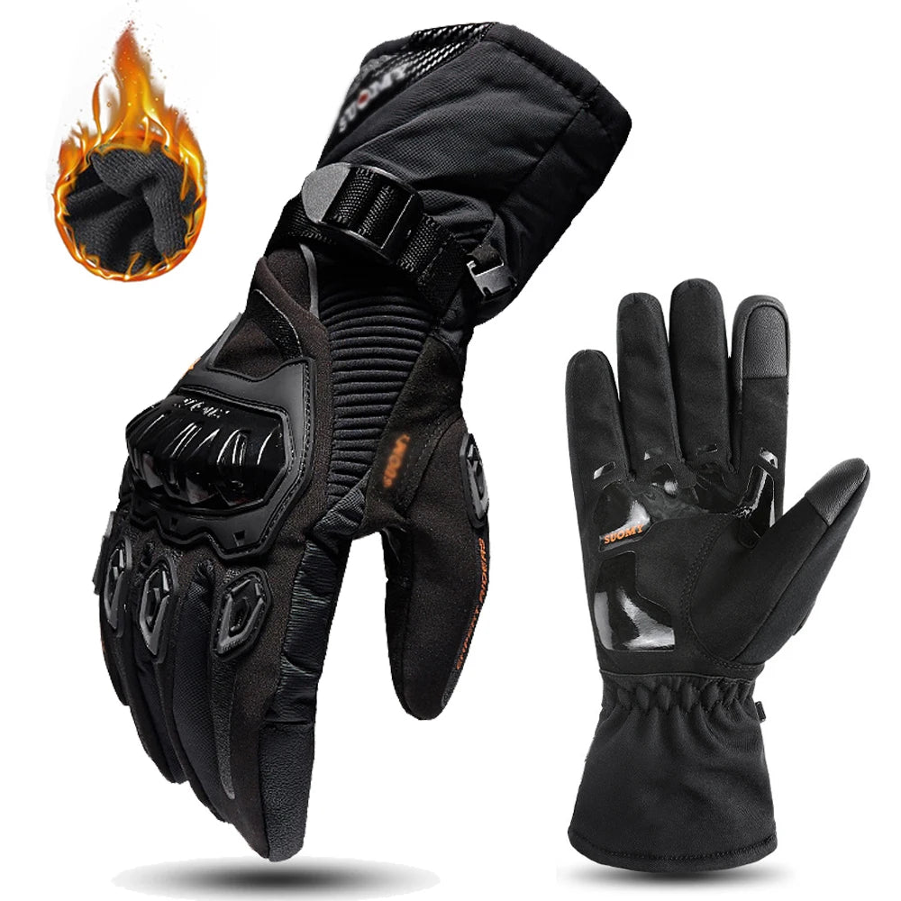 Motorcycle Gloves Windproof Waterproof Touch Screen Moto