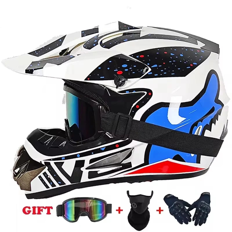 Youth Children Motocross Off-road Helmet DOT Certified