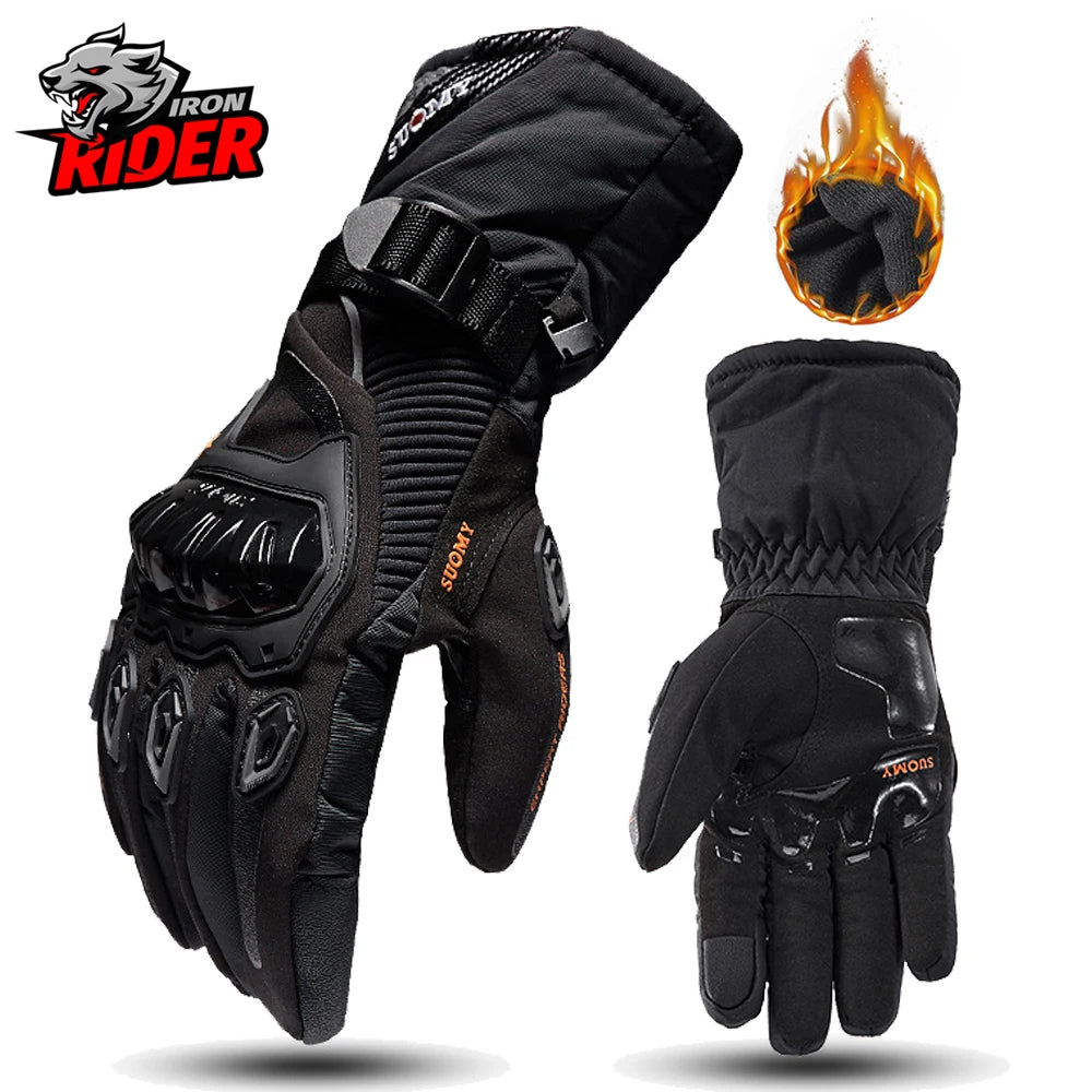 Motorcycle Gloves Windproof Waterproof Touch Screen Moto
