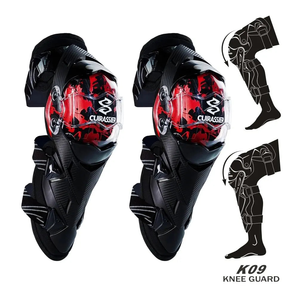 CUIRASSIER Motorcycle Kneepads CE Approved