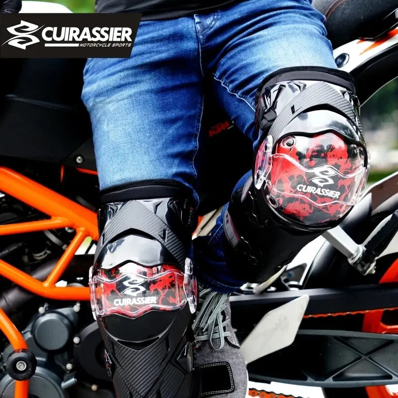 CUIRASSIER Motorcycle Kneepads CE Approved