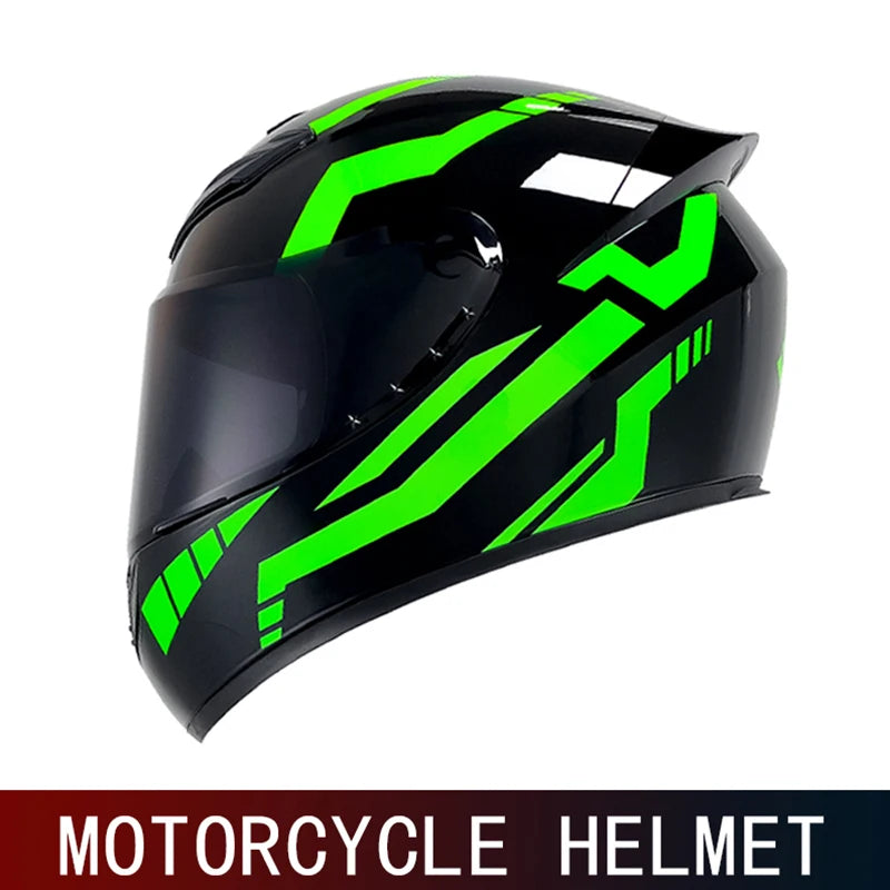DOT motorcycle full face helmet men and women