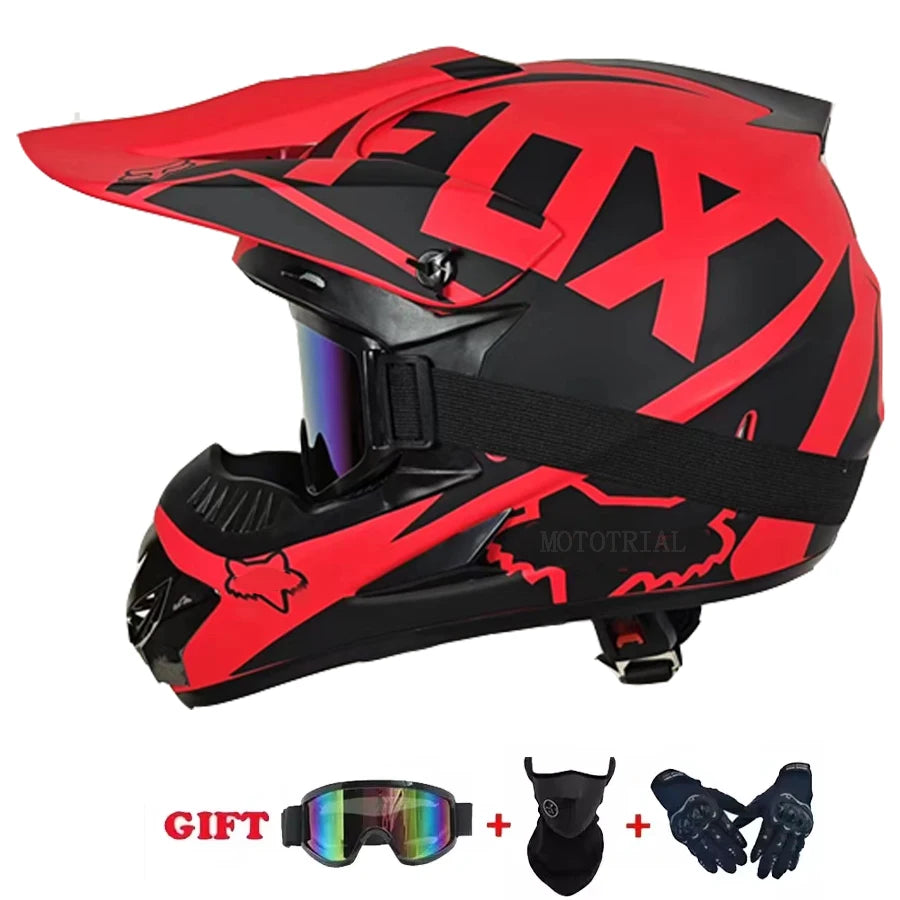 Youth Children Motocross Off-road Helmet DOT Certified