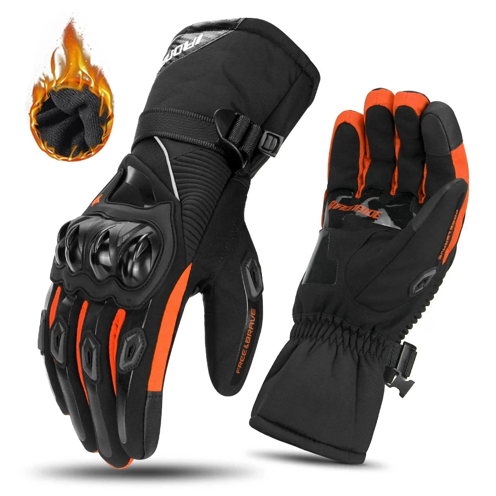 Motorcycle Gloves Windproof Waterproof Touch Screen Moto