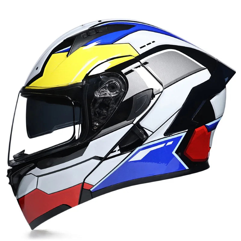 DOT Approved Modular Motorcycle Helmet for Adult Men