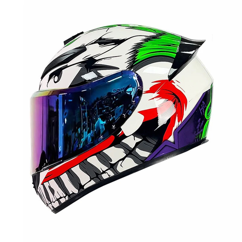 DOT Unisex Motorcycle Helmet Full Face