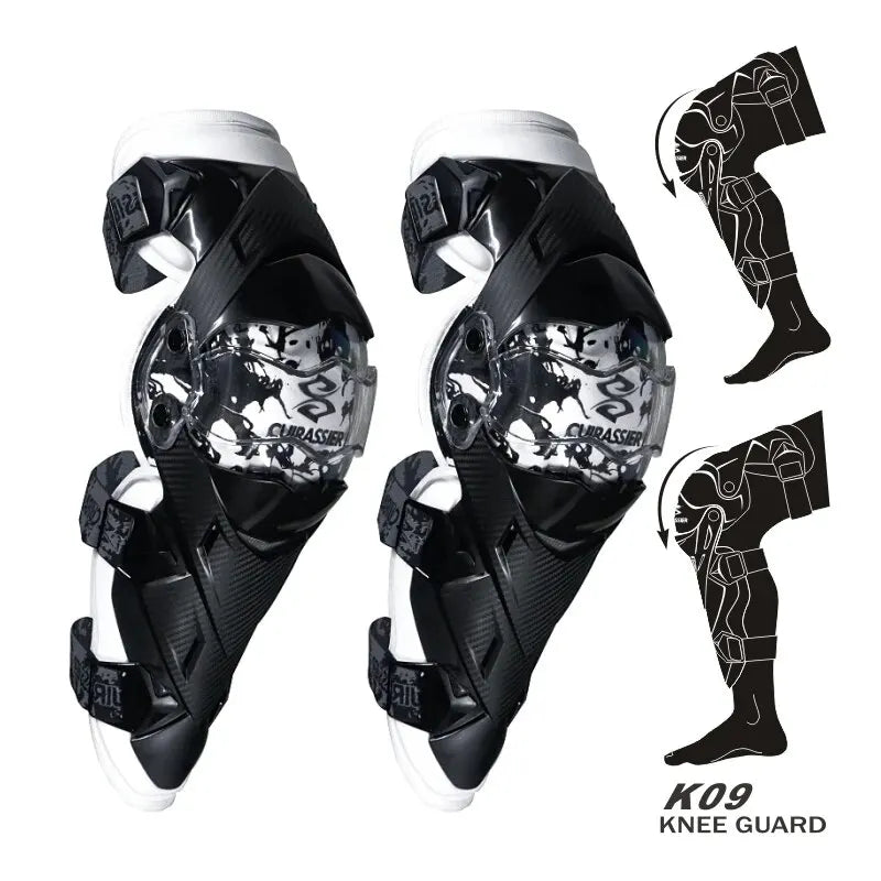 CUIRASSIER Motorcycle Kneepads CE Approved