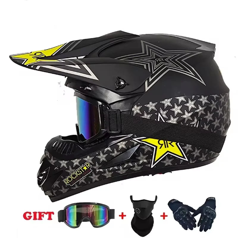 Youth Children Motocross Off-road Helmet DOT Certified