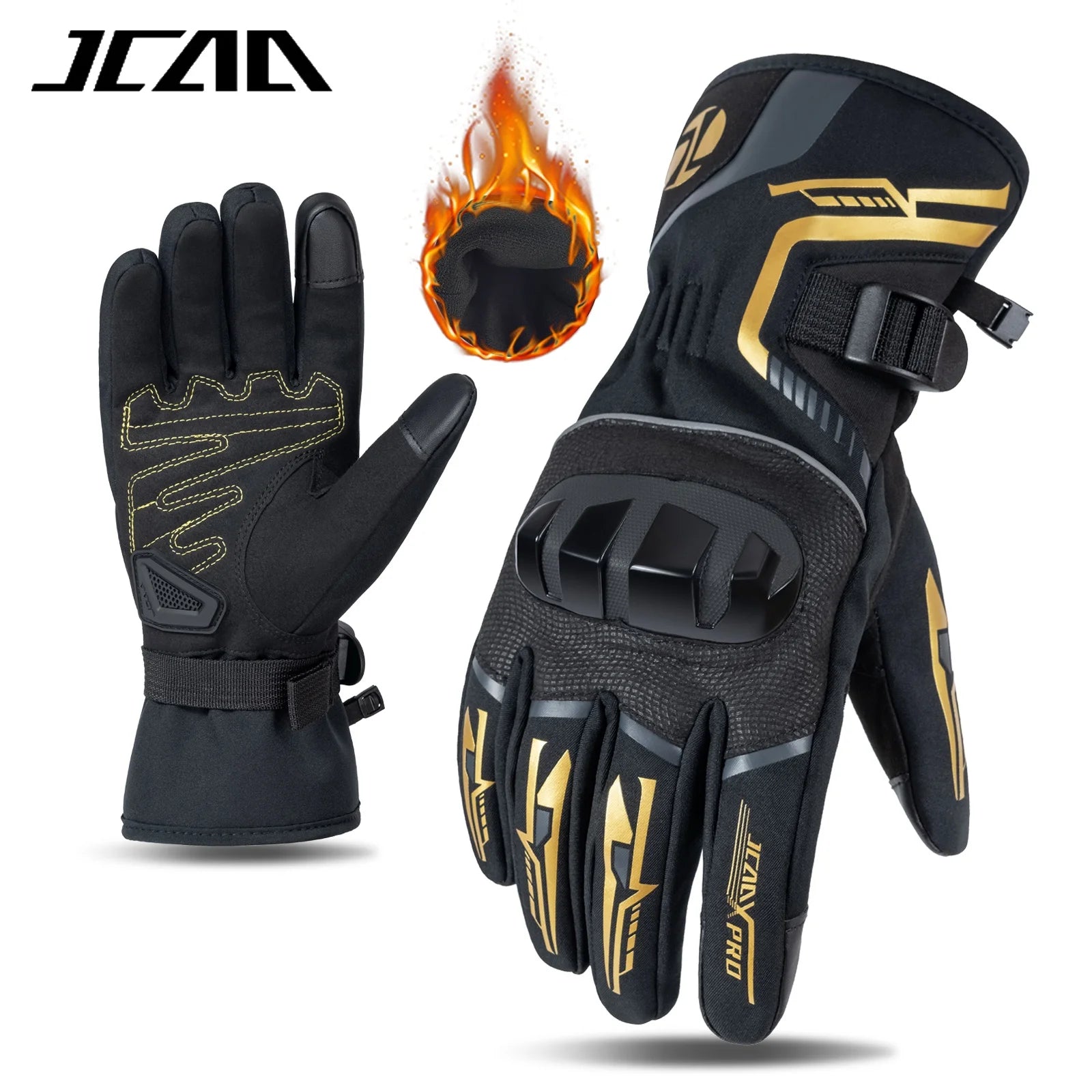 Winter Motorcycle Gloves Windproof and Touch Screen Use