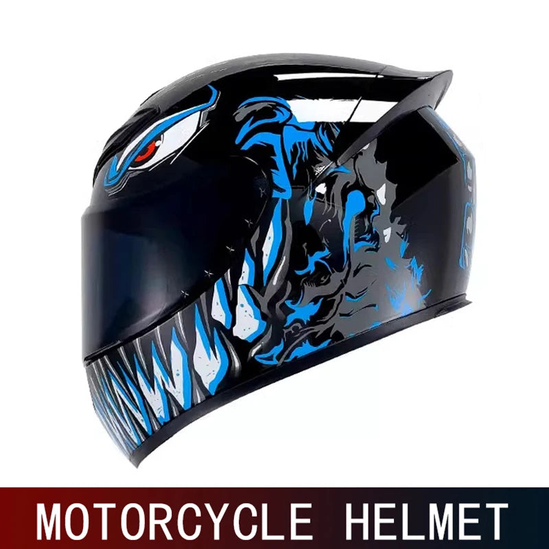 DOT motorcycle full face helmet men and women