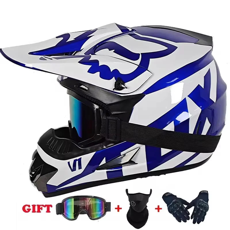 Youth Children Motocross Off-road Helmet DOT Certified