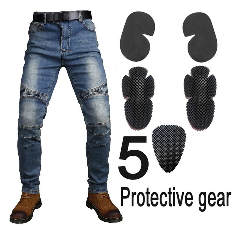 Protective Riding Jeans CE Level 1/2 Armor