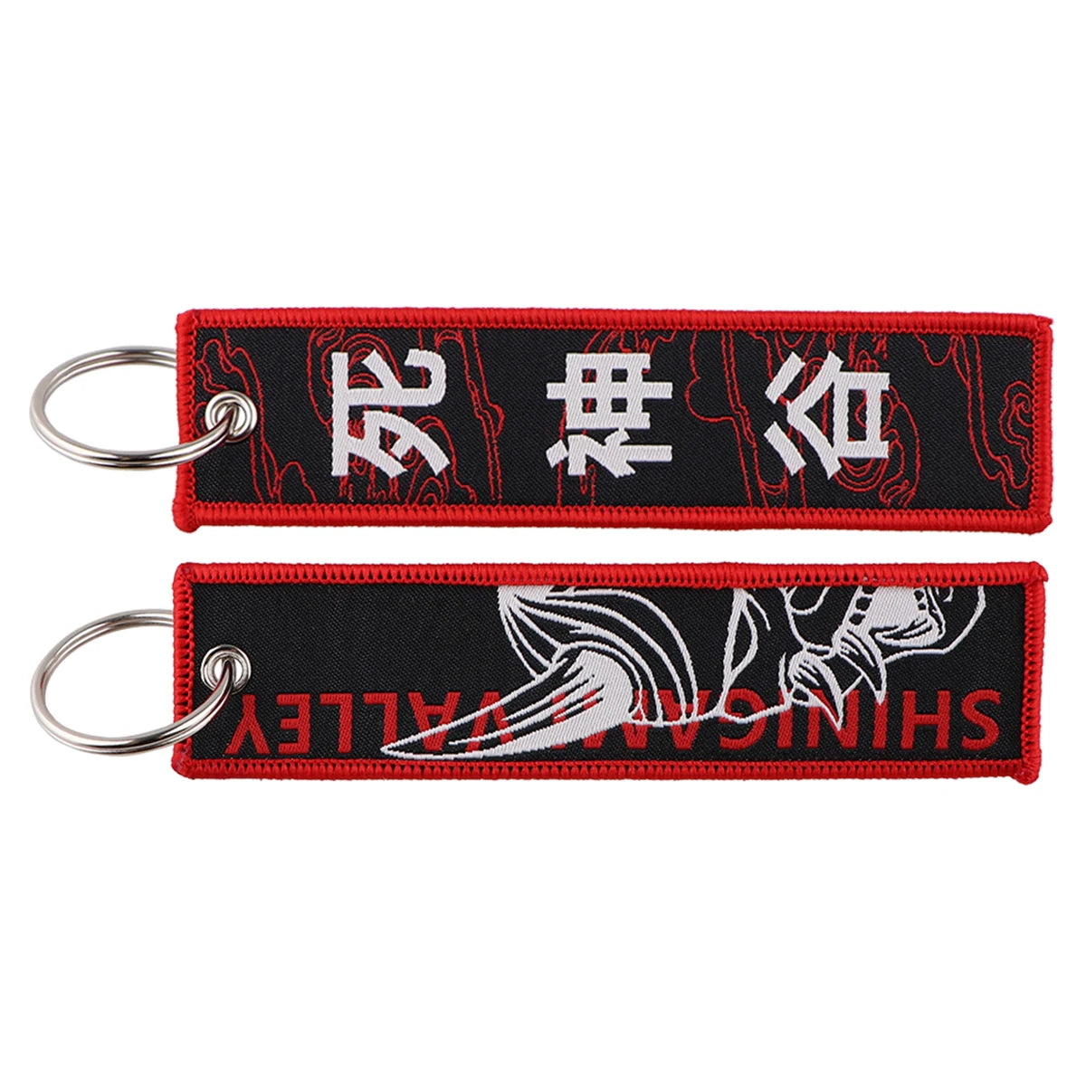 Anime Character Embroidery Key Chain