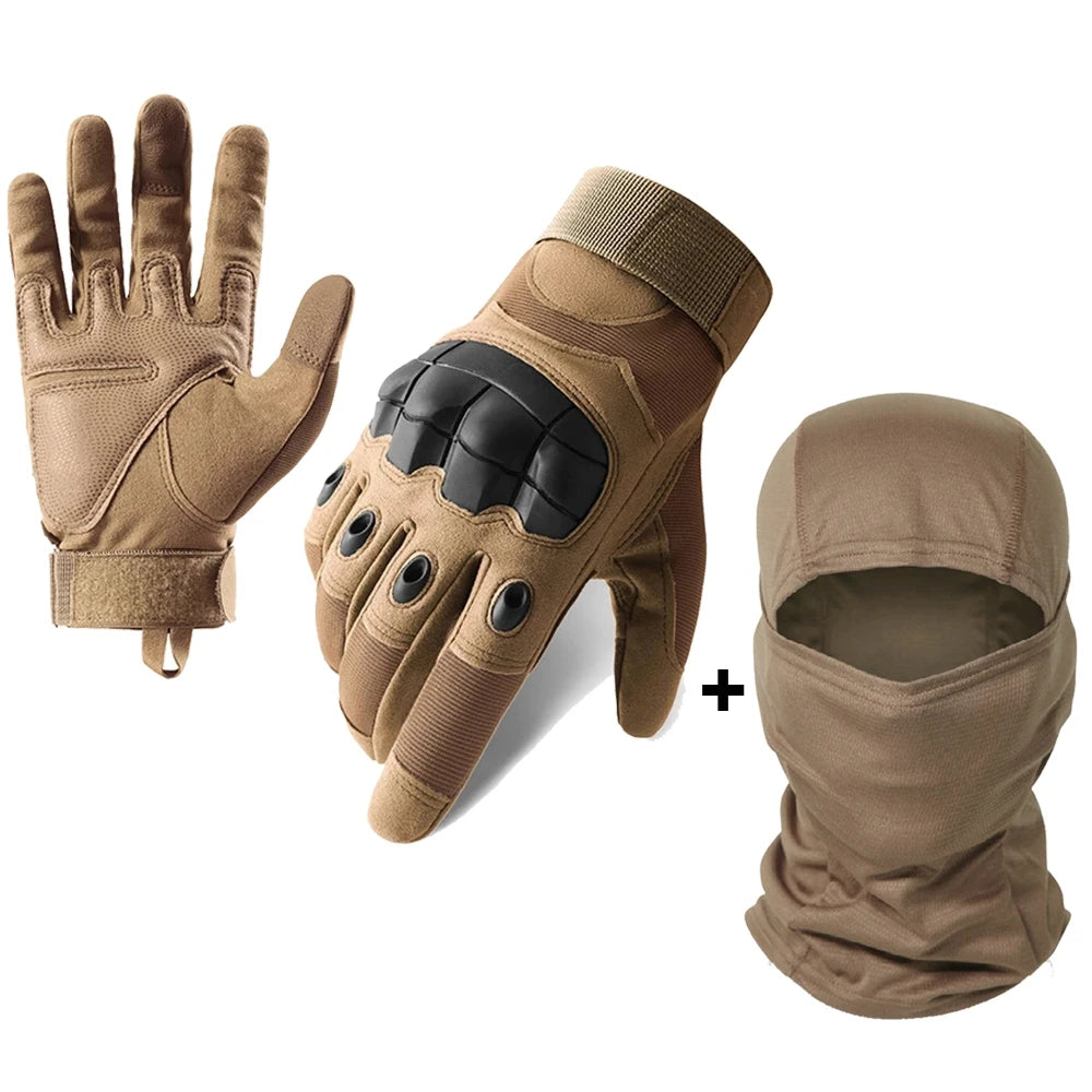 Men's Full Finger Glove and Mask Set