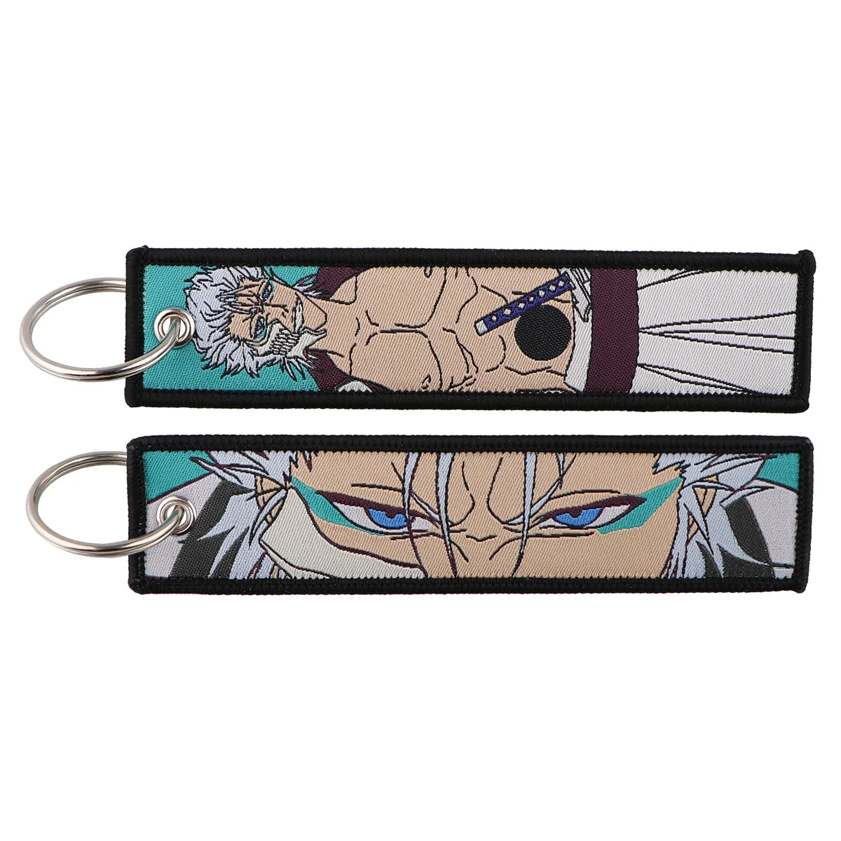 Anime Character Embroidery Key Chain